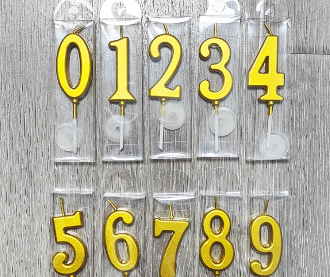 Number candle