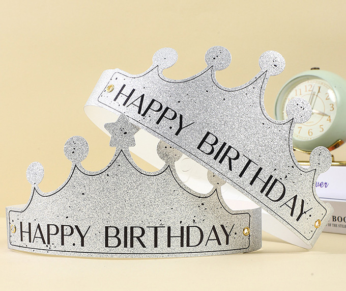 Birthday folding hat