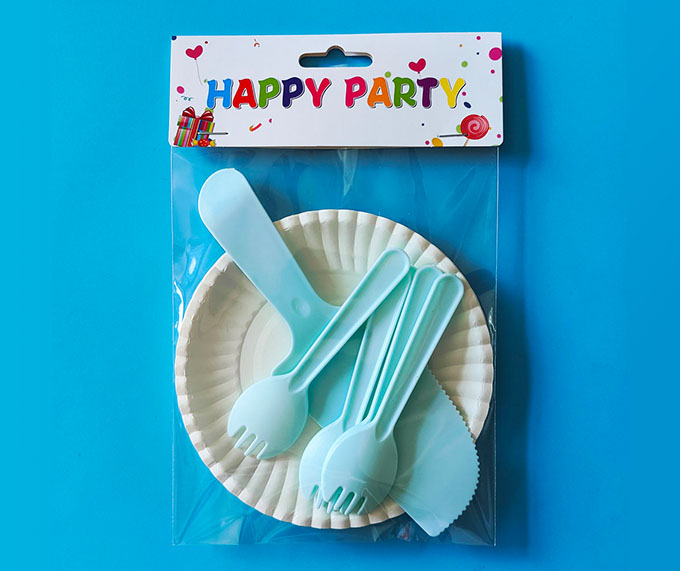 Round disk set meal