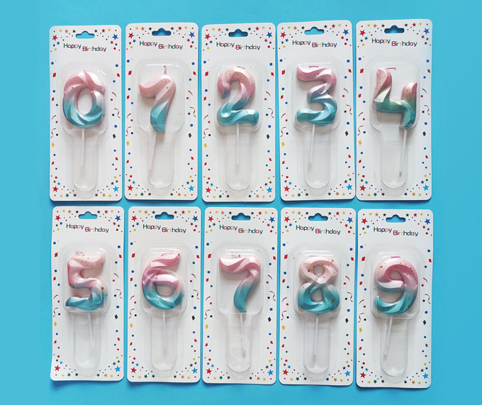 Number candle