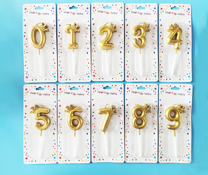 Number candle