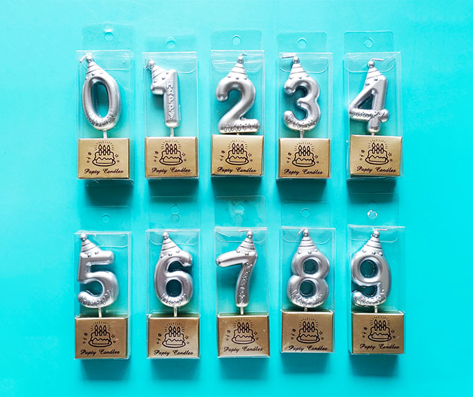 Number candle
