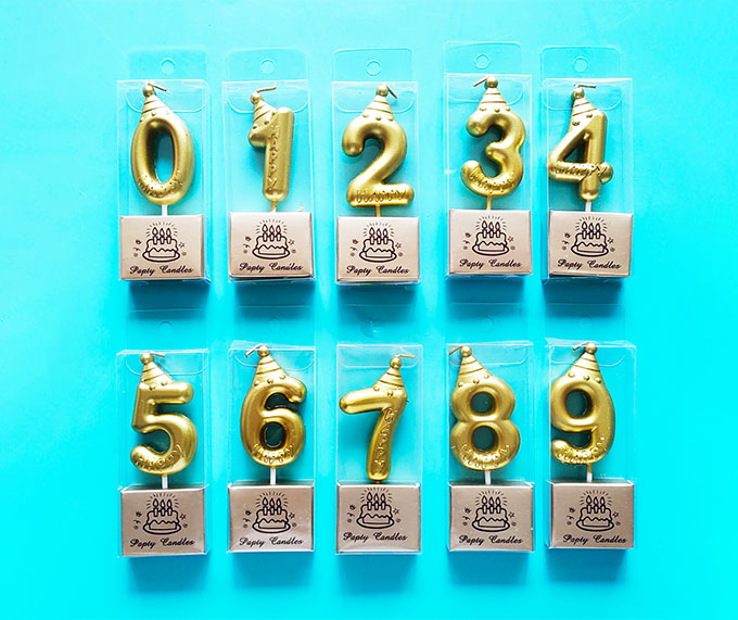 Number candle