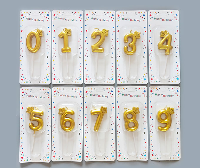 Number candle